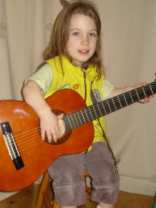 Me playing the guitar!