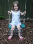 Me on the swing!